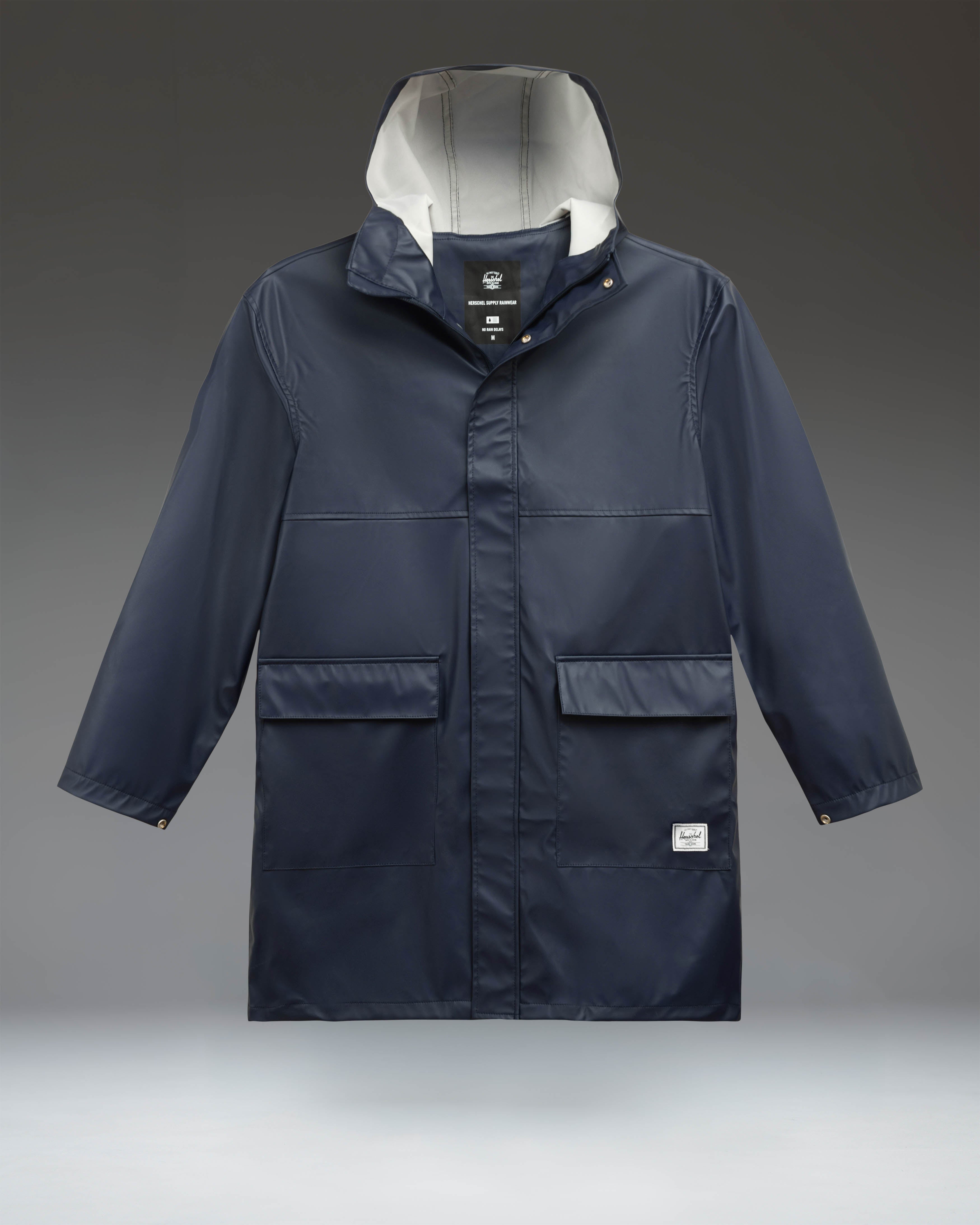 Long Classic Rain Jacket Men's
